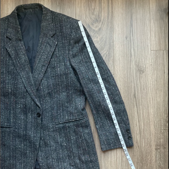 Givenchy Virgin Wool Multicolor Tweed Blazer | L - Picture 9 of 13